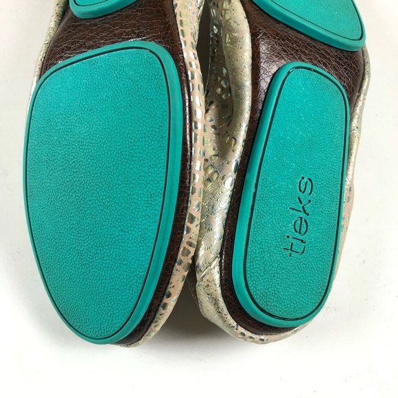 TIEKS Romantic Blush Ballet Flats Sz 9 - Picture 10 of 15